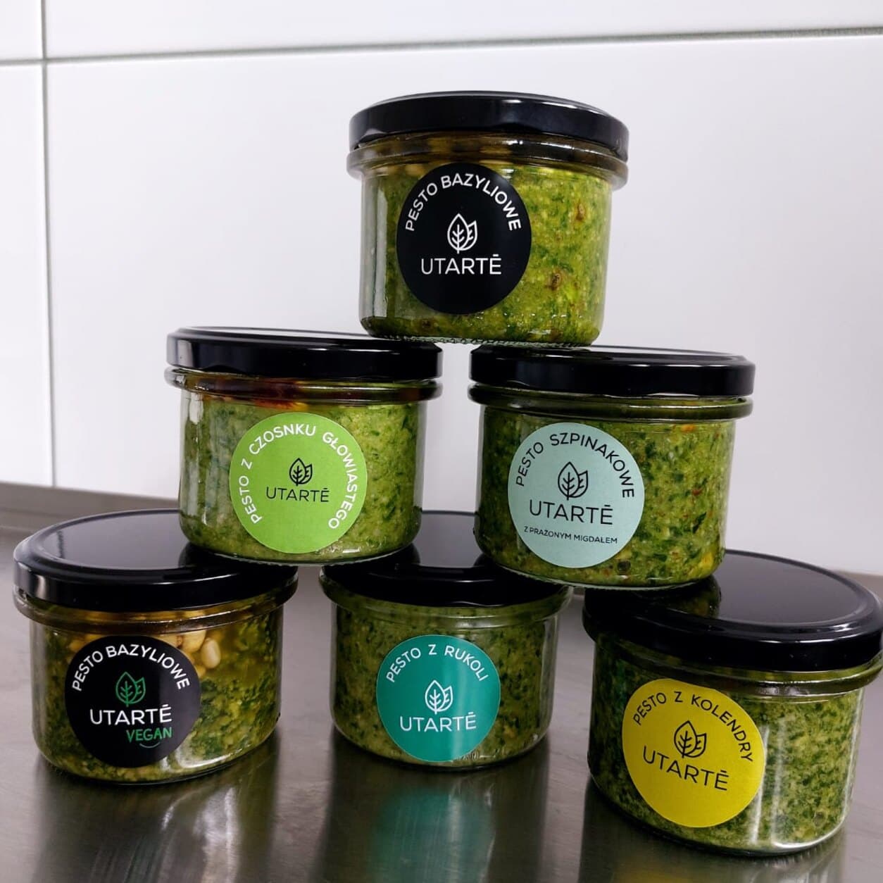 Zestaw trzech pesto